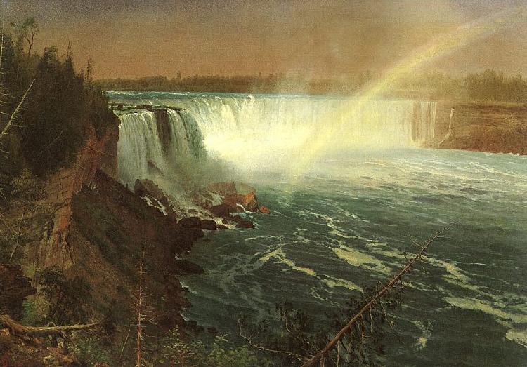 Albert Bierstadt Niagara Norge oil painting art
